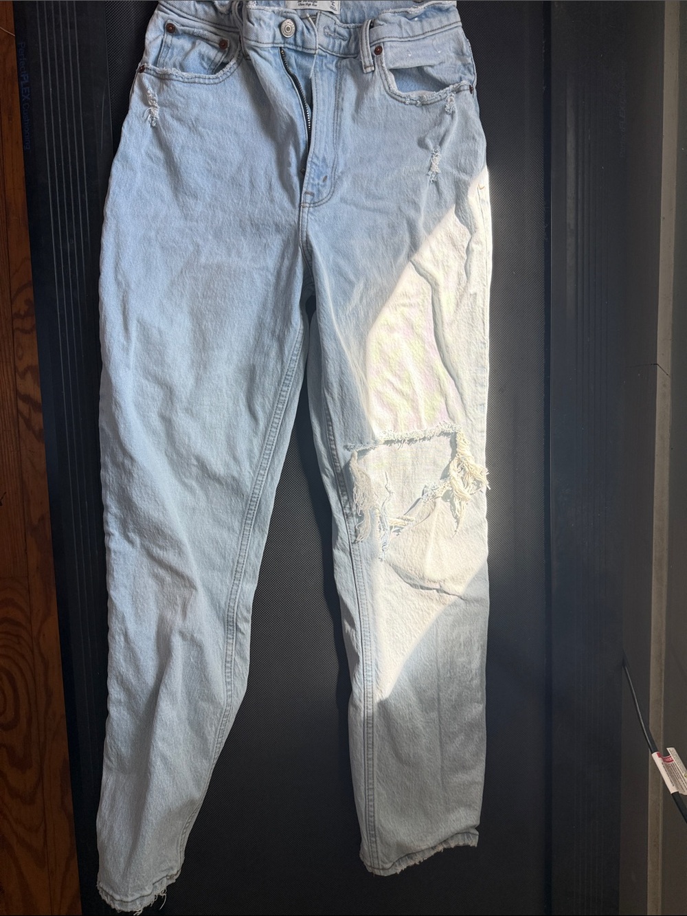 Abercrombie Curve Love Straight Ultra High Rise jeans - 4R